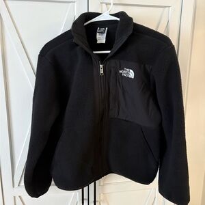 The North Face Kids Black Fleece Jacket